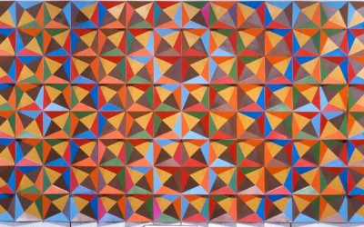 Doris Leeper “Modular Wall Relief in Eight Colors”